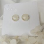 Breast milk earrings
