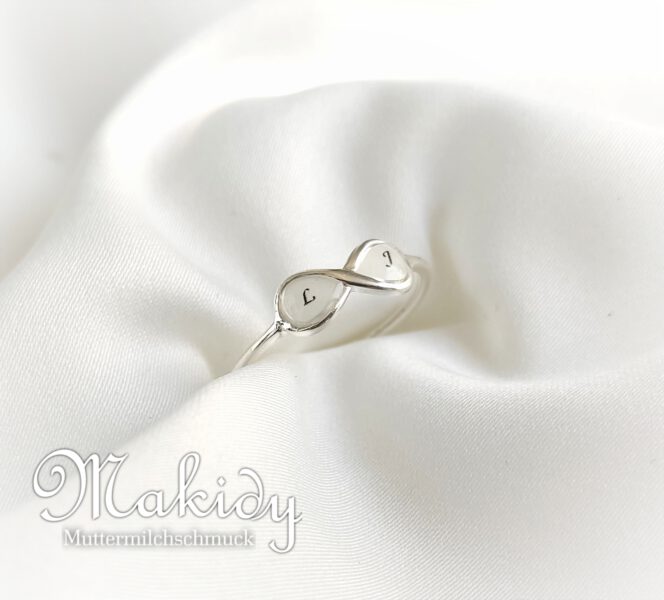 Infinity Ring 925 Silver MakiDy Mother s Milk Jewellery