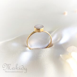 Circle of Life ring in real gold